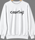 Cushing, Iowa Hometown Crewneck — White