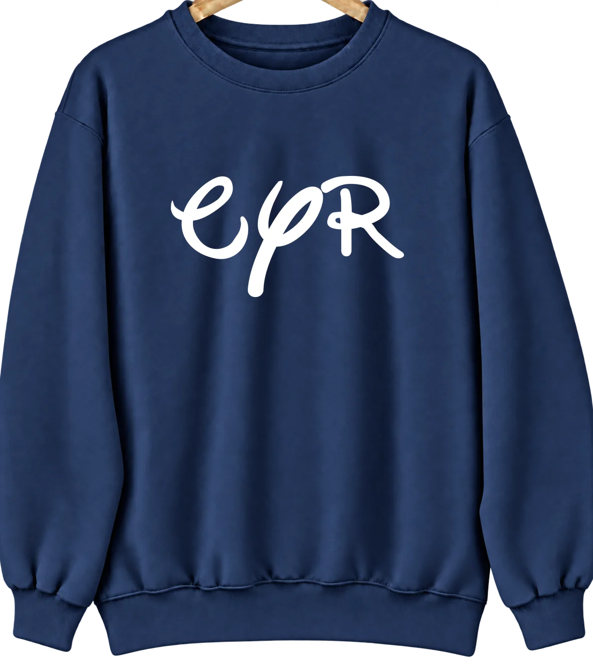 Cyr, Montana Hometown Crewneck — Navy