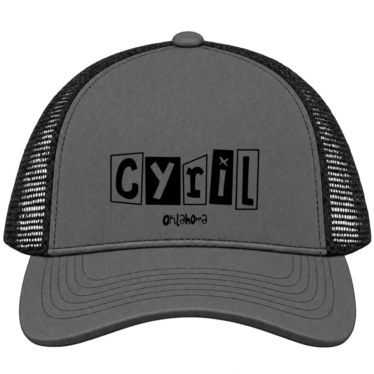 Cyril, Oklahoma Hometown Trucker Cap