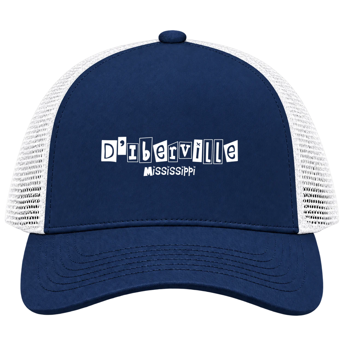 D'Iberville, Mississippi Hometown Trucker Cap