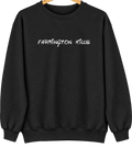 Farmington Hills, Michigan Hometown Crewneck — Black