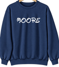 Moore, Oklahoma Hometown Crewneck — Navy