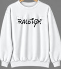 Raleigh, North Carolina Hometown Crewneck — White