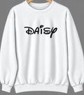 Daisy, Arkansas Hometown Crewneck — White