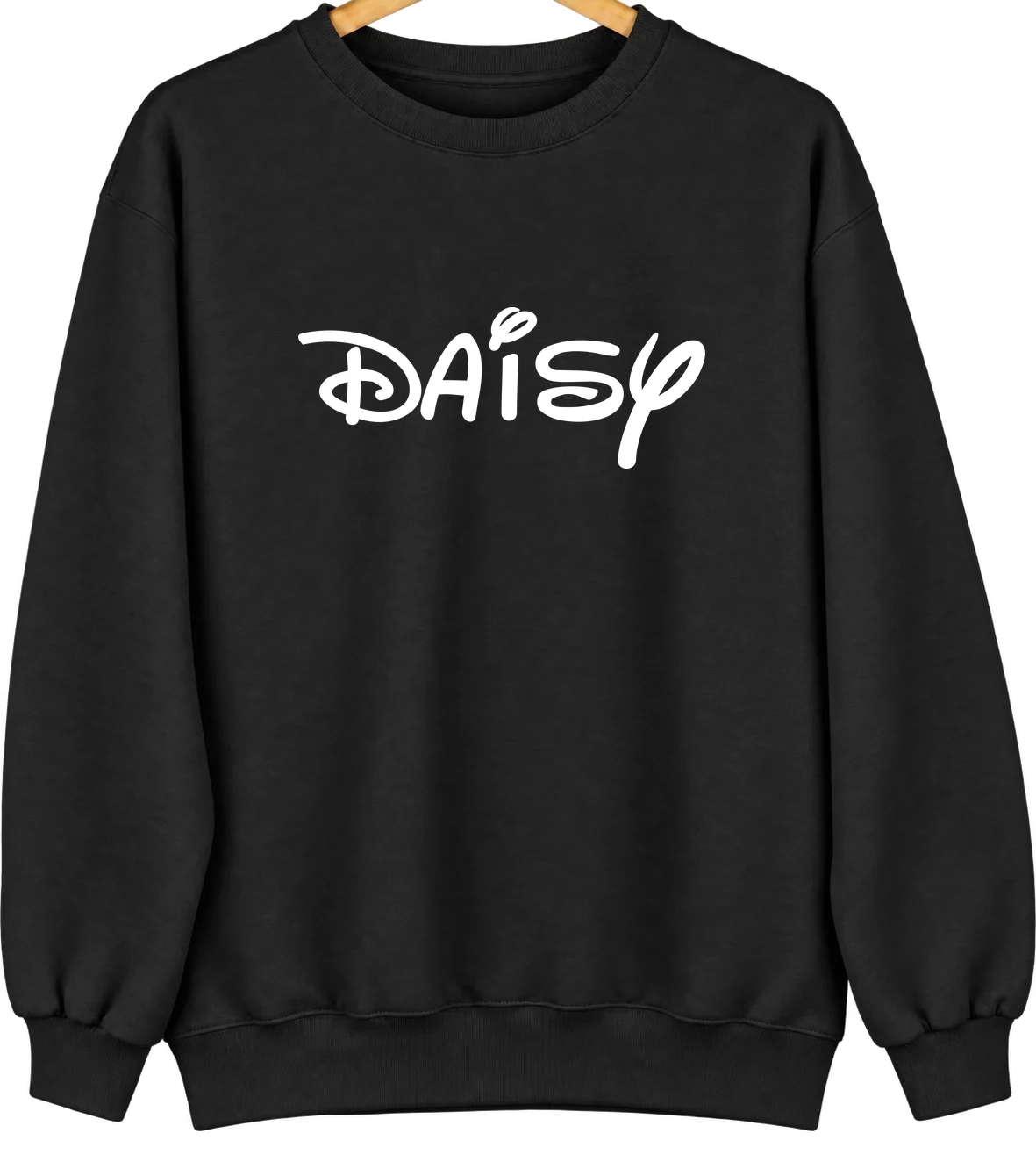 Daisy, Georgia Hometown Crewneck — Black