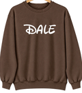 Dale, Oklahoma Hometown Crewneck — Brown