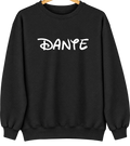 Dante, South Dakota Hometown Crewneck — Black