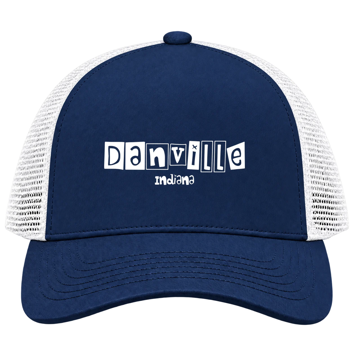 Danville, Indiana Hometown Trucker Cap