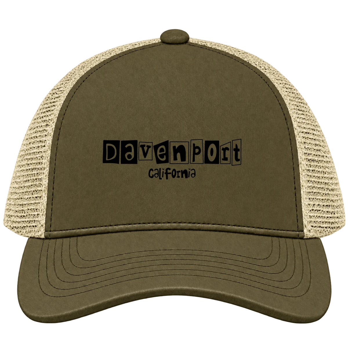 Davenport, California Hometown Trucker Cap
