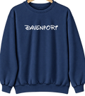Davenport, Nebraska Hometown Crewneck — Navy