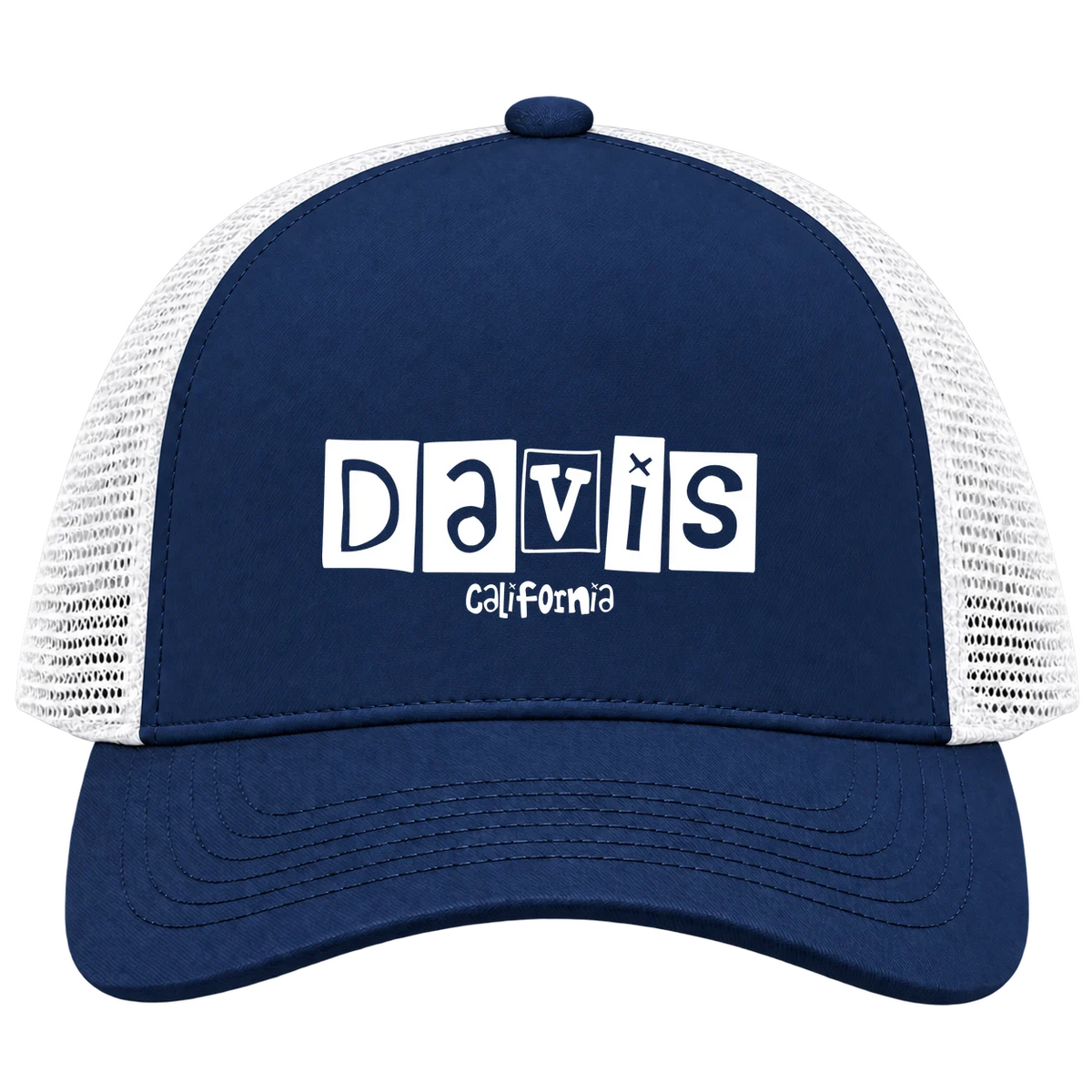 Davis, California Hometown Trucker Cap