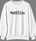 Marion, Iowa Hometown Crewneck — White