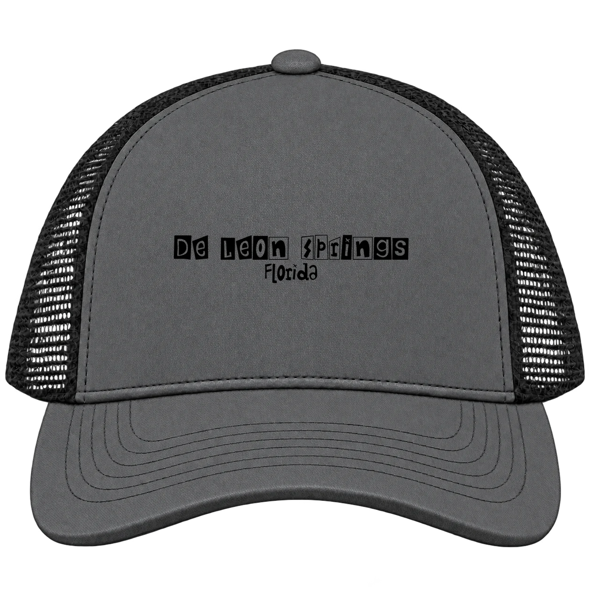 De Leon Springs, Florida Hometown Trucker Cap