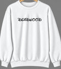Deadwood, South Dakota Hometown Crewneck — White