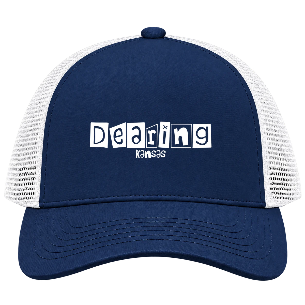 Dearing, Kansas Hometown Trucker Cap