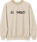 El Paso, Texas Hometown Crewneck — Sand