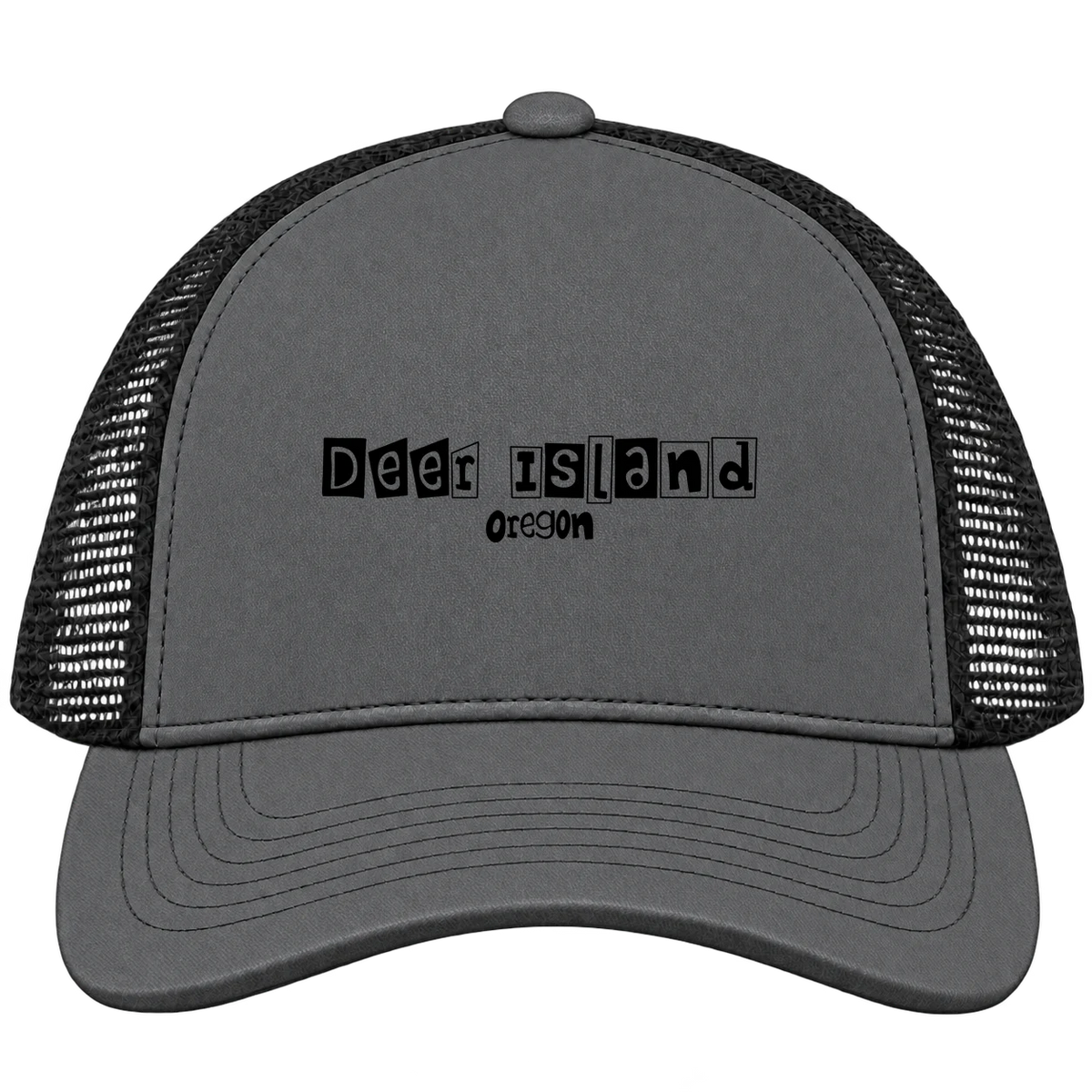 Deer Island, Oregon Hometown Trucker Cap