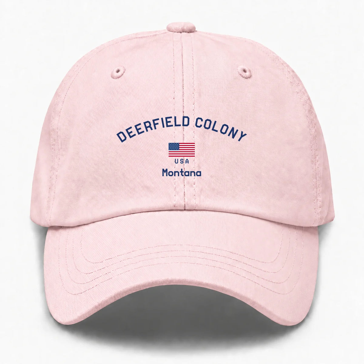 Deerfield Colony, Montana Hometown Dad Hat