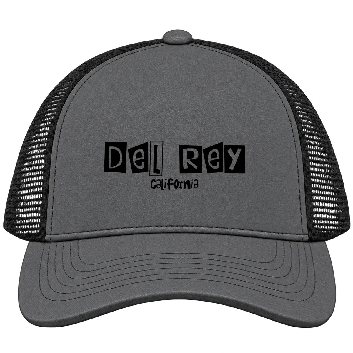 Del Rey, California Hometown Trucker Cap