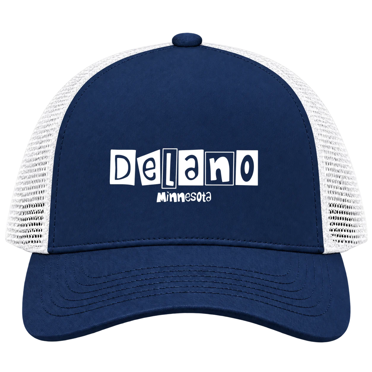 Delano, Minnesota Hometown Trucker Cap
