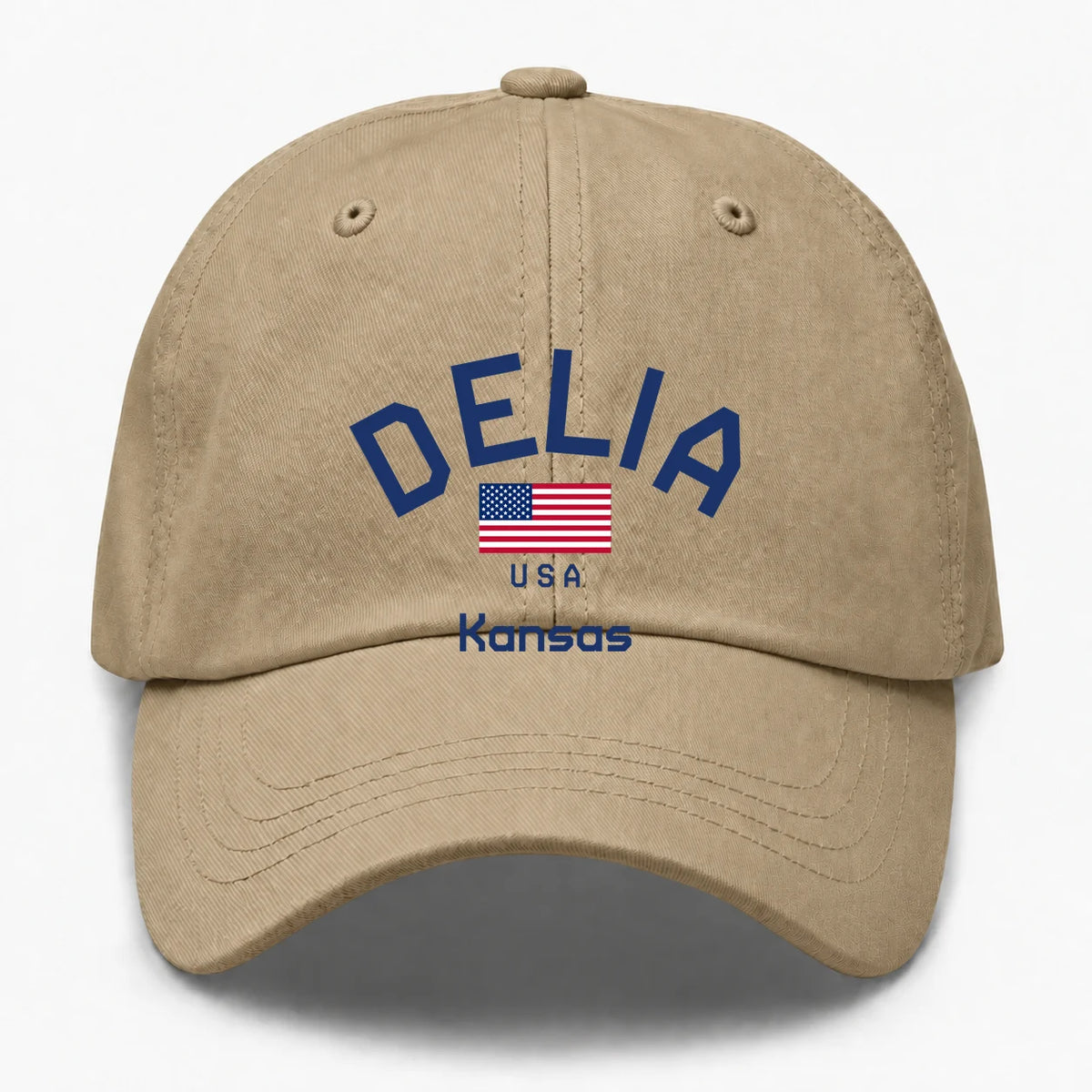 Delia, Kansas Hometown Dad Hat