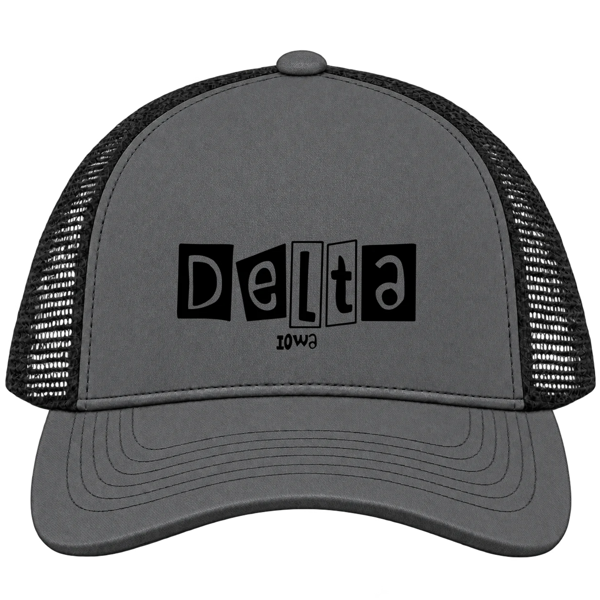 Delta, Iowa Hometown Trucker Cap