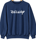 Delway, North Carolina Hometown Crewneck — Navy