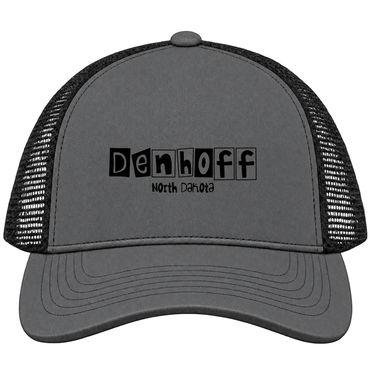 Denhoff, North Dakota Hometown Trucker Cap