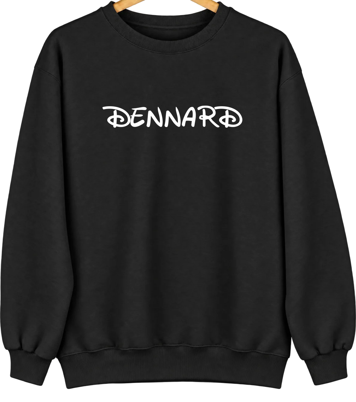 Dennard, Arkansas Hometown Crewneck — Black