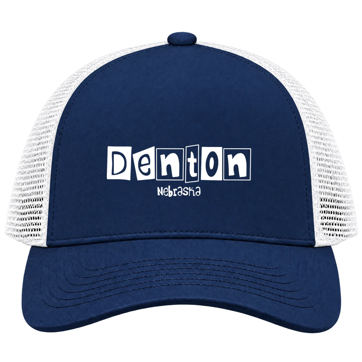 Denton, Nebraska Hometown Trucker Cap