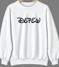 Depew, Oklahoma Hometown Crewneck — White