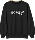 Derby, Ohio Hometown Crewneck — Black