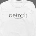 Detroit, Michigan Hometown Long-Sleeve