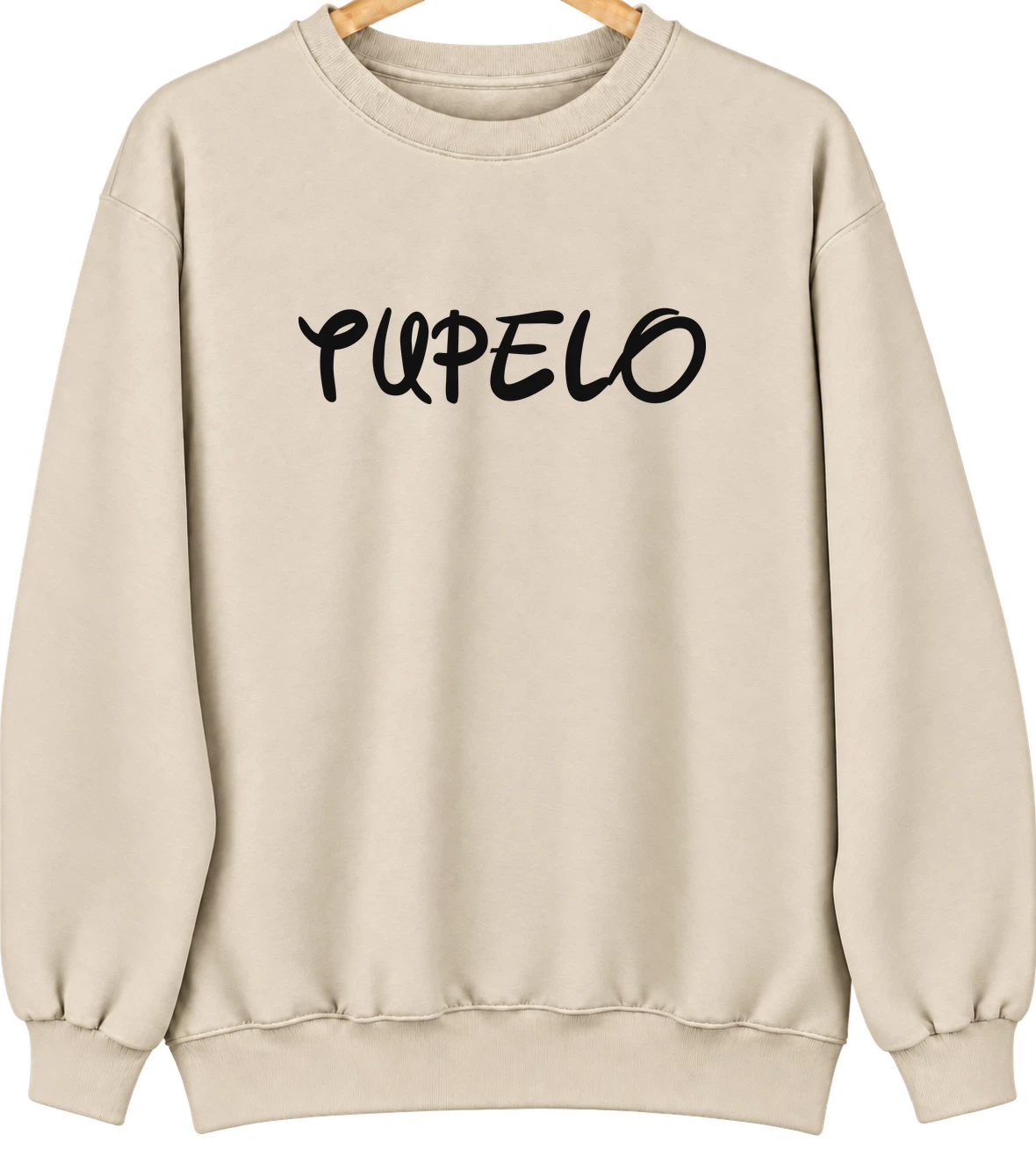 Tupelo, Mississippi Hometown Crewneck — Sand