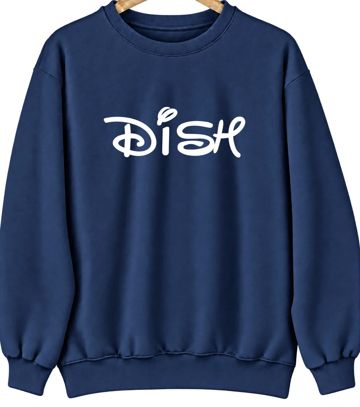 DISH, Texas Hometown Crewneck — Navy