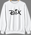 Dix, Nebraska Hometown Crewneck — White