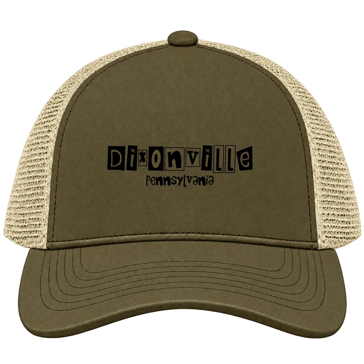 Dixonville, Pennsylvania Hometown Trucker Cap