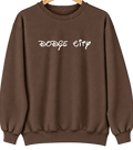Dodge City, Alabama Hometown Crewneck — Brown