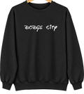 Dodge City, Kansas Hometown Crewneck — Black