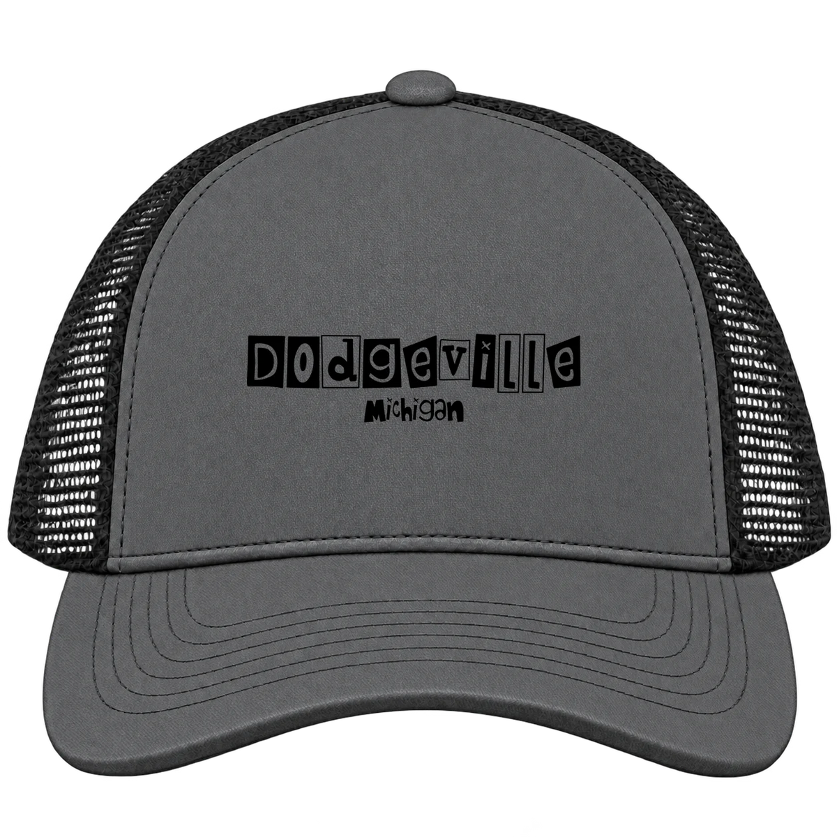 Dodgeville, Michigan Hometown Trucker Cap