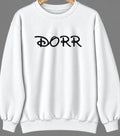 Dorr, Michigan Hometown Crewneck — White