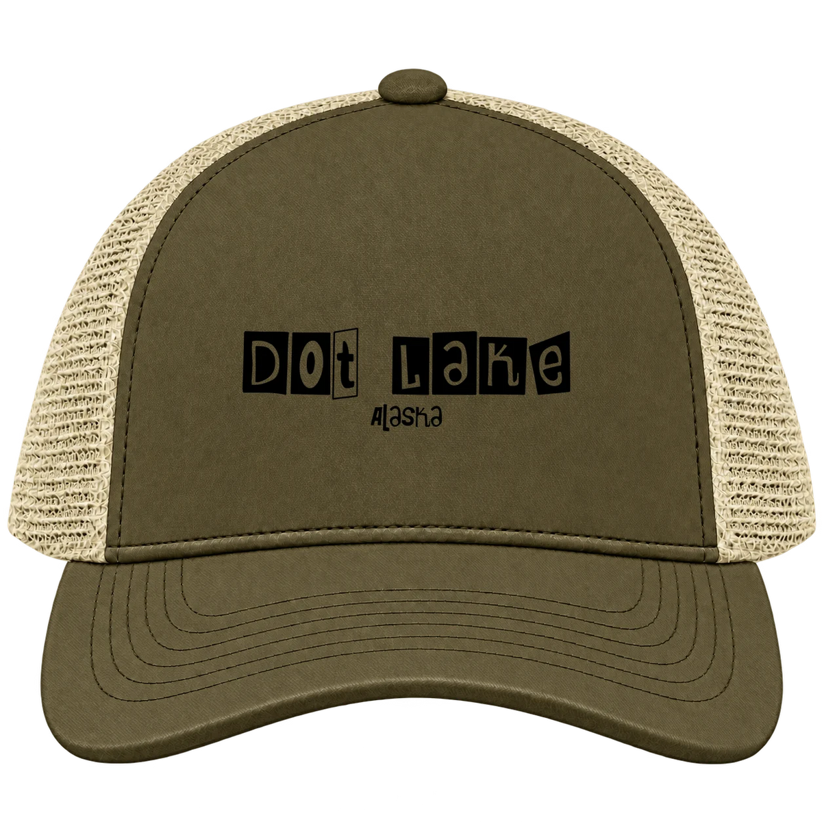Dot Lake, Alaska Hometown Trucker Cap