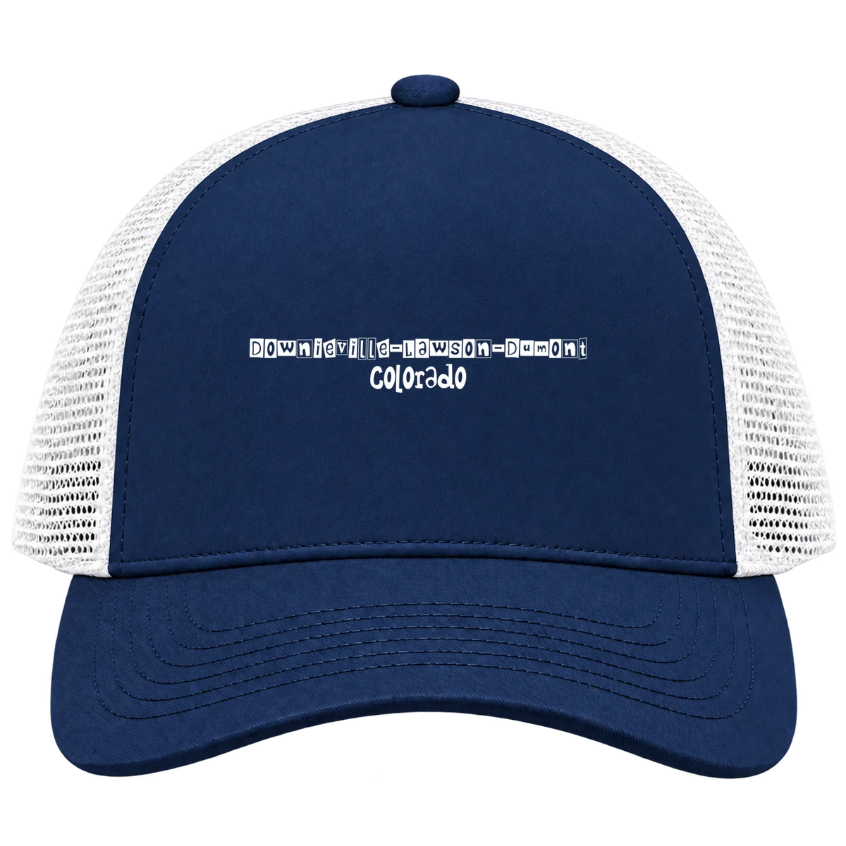 Downieville-Lawson-Dumont, Colorado Hometown Trucker Cap