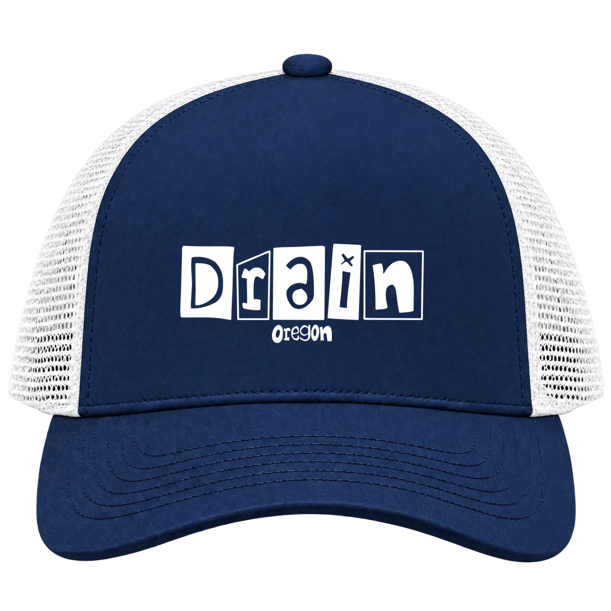 Drain, Oregon Hometown Trucker Cap