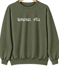 Drexel Hill, Pennsylvania Hometown Crewneck — Military Green