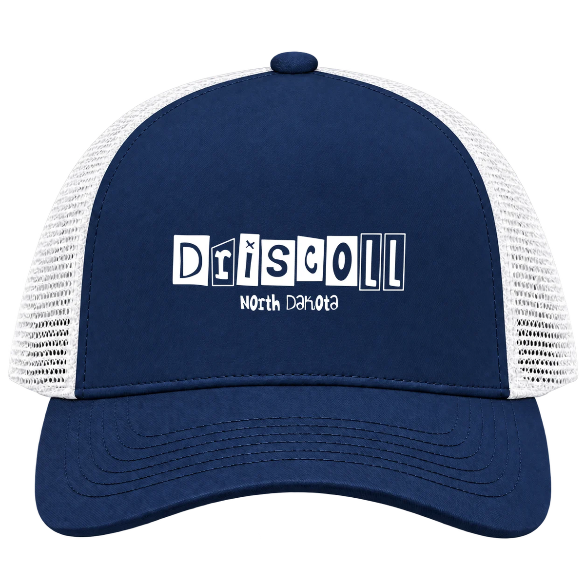 Driscoll, North Dakota Hometown Trucker Cap