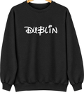 Dublin, Ohio Hometown Crewneck — Black