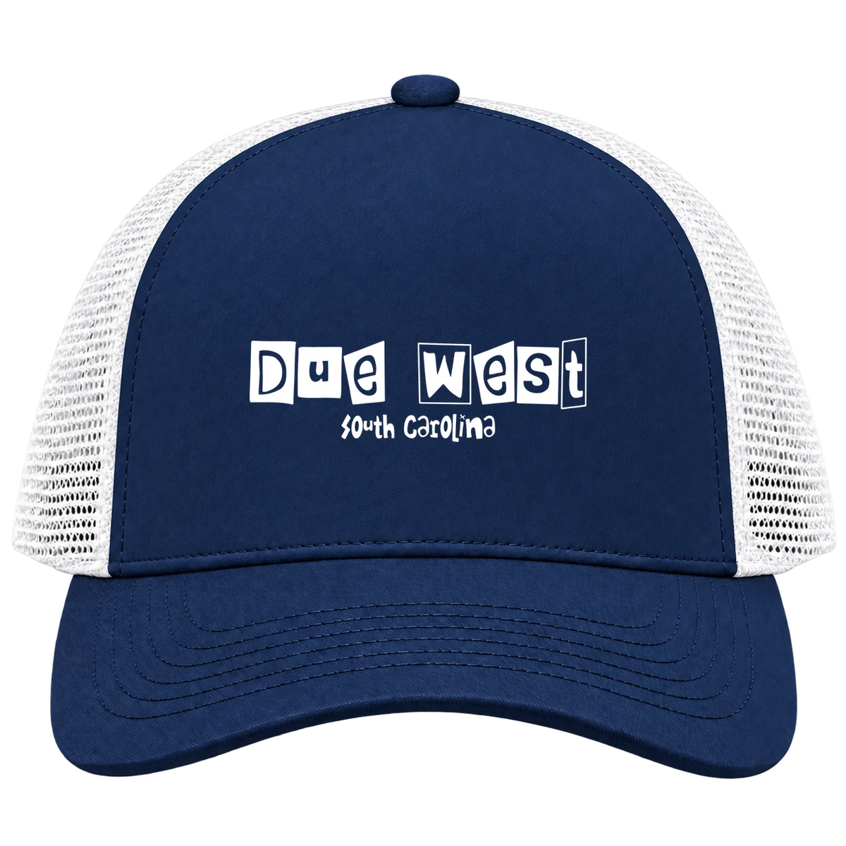 Due West, South Carolina Hometown Trucker Cap