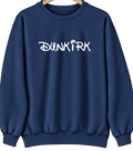 Dunkirk, New York Hometown Crewneck — Navy