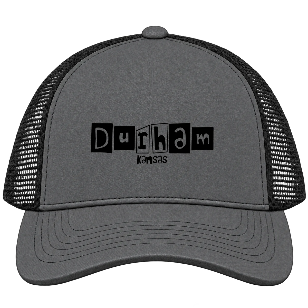Durham, Kansas Hometown Trucker Cap